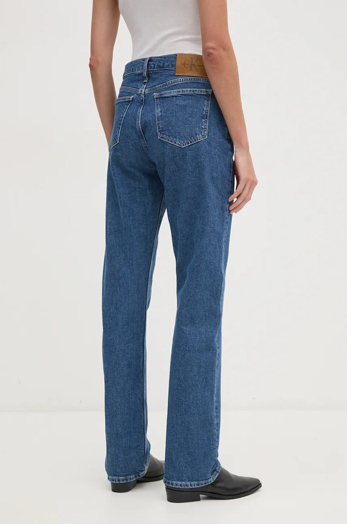 Odzież Calvin Klein Jeans jeansy J20J224001 niebieski