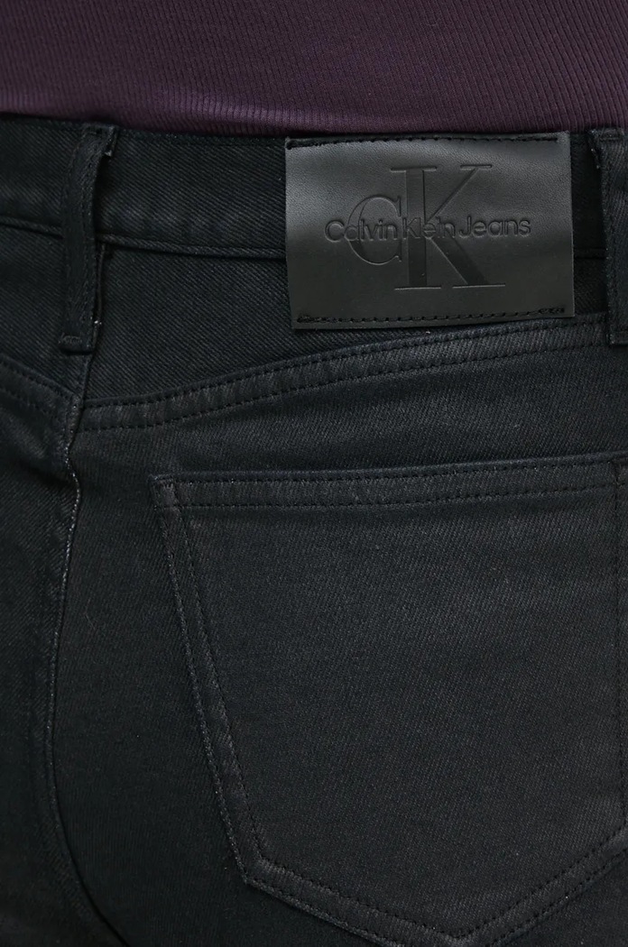 Τζιν παντελόνι Calvin Klein Jeans μαύρο J20J224421
