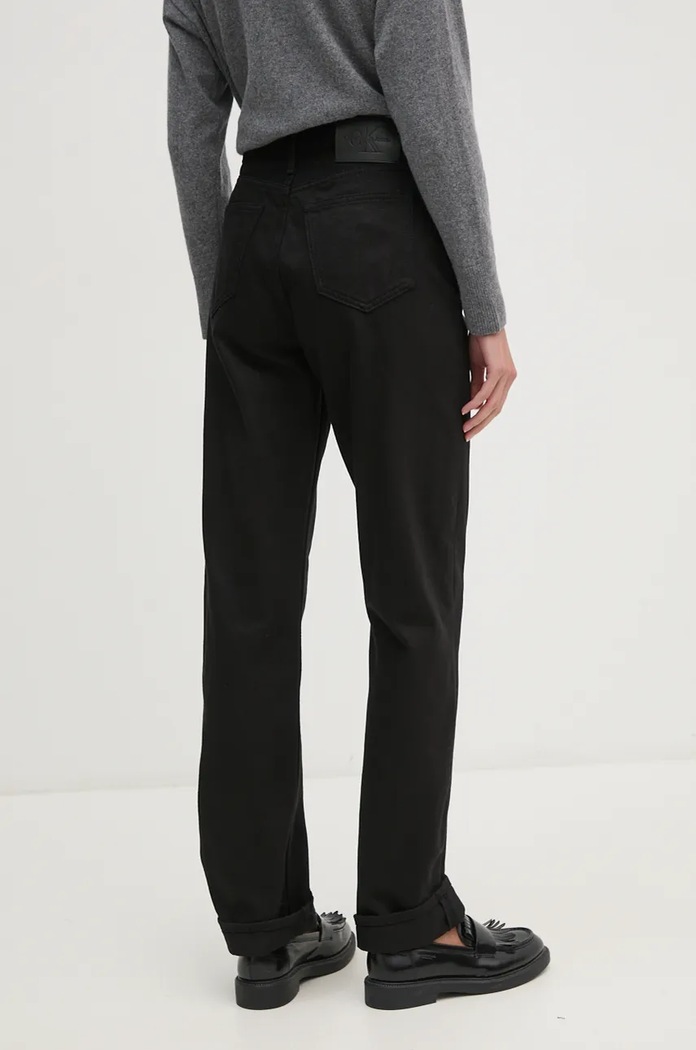 Oblečenie Rifle Calvin Klein Jeans J20J224016 čierna