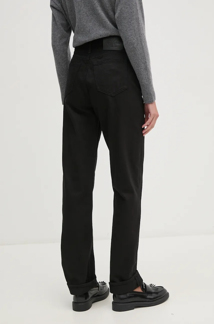 Oblečenie Rifle Calvin Klein Jeans J20J224016 čierna