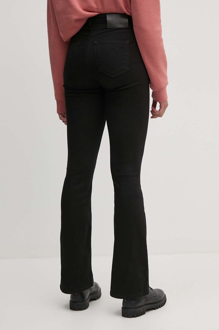 Ρούχα Τζιν παντελόνι Calvin Klein Jeans J20J224919 μαύρο