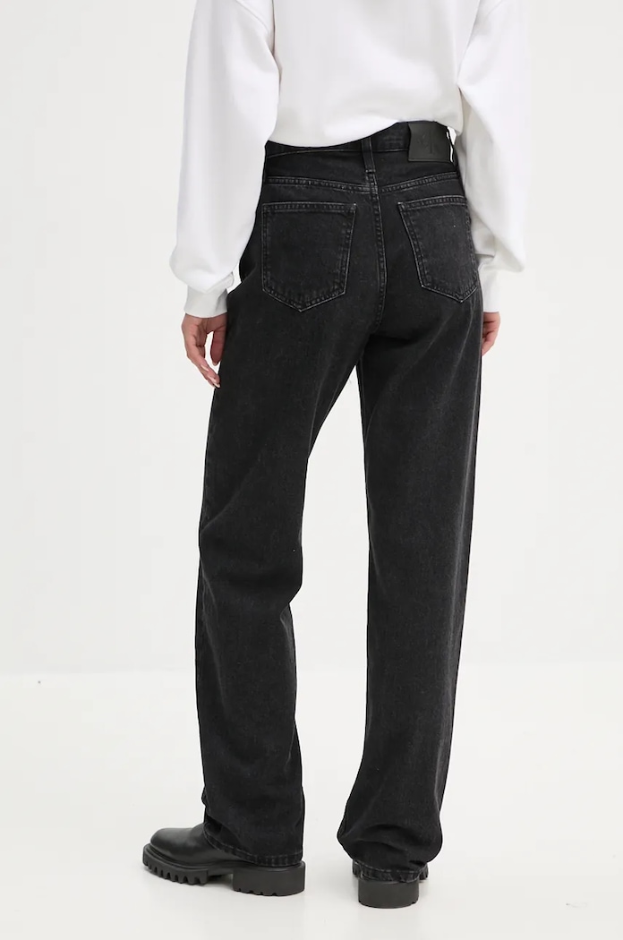 Oblečenie Rifle Calvin Klein Jeans J20J225388 čierna