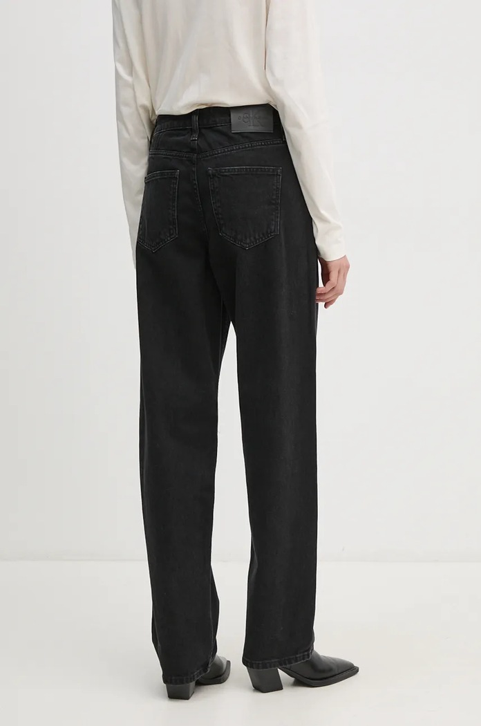 Oblečenie Rifle Calvin Klein Jeans J20J225389 čierna