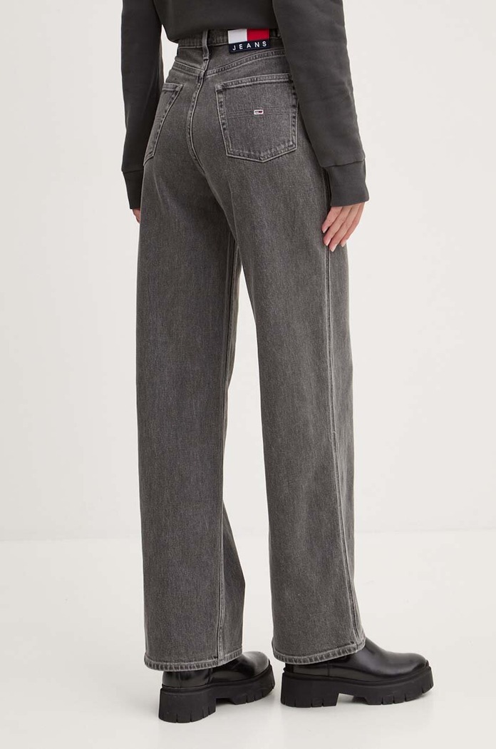 Oblečení Džíny Tommy Jeans DW0DW19614 šedá