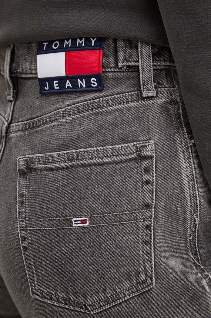 Džíny Tommy Jeans šedá DW0DW19614