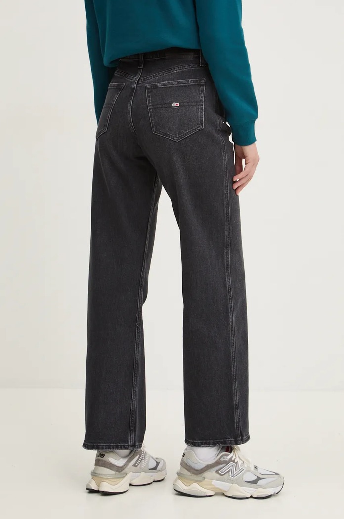 Ρούχα Τζιν παντελόνι Tommy Jeans DW0DW19739 μαύρο