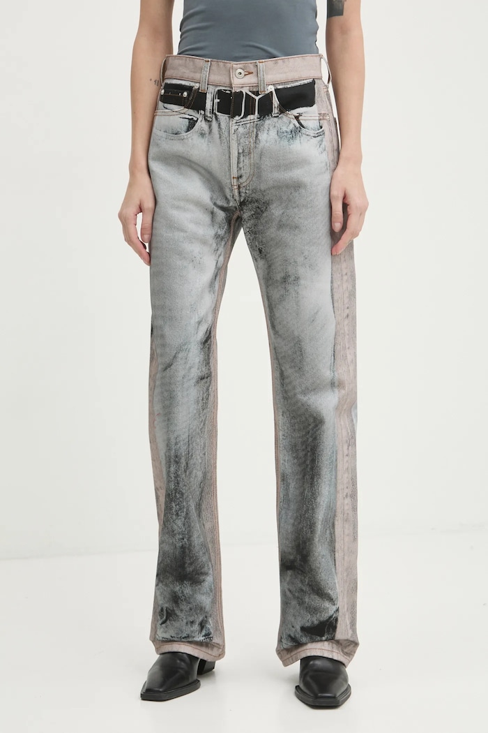 Τζιν παντελόνι Y/Project YP TROMPE L'OEIL JEANS Planet friendly μπλε 207PA019