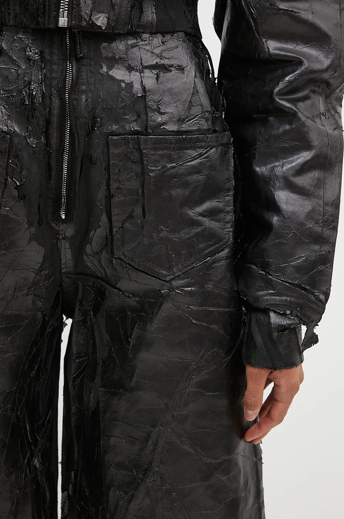Rick Owens jeans Dirt Cooper black DS02D2303.BMC