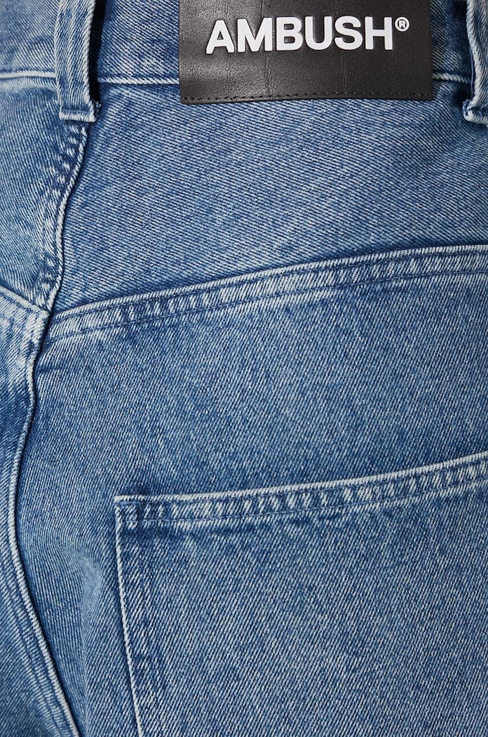 Rifle AMBUSH Denim Baggy Pants BWYB004F24DEN0024000 modrá
