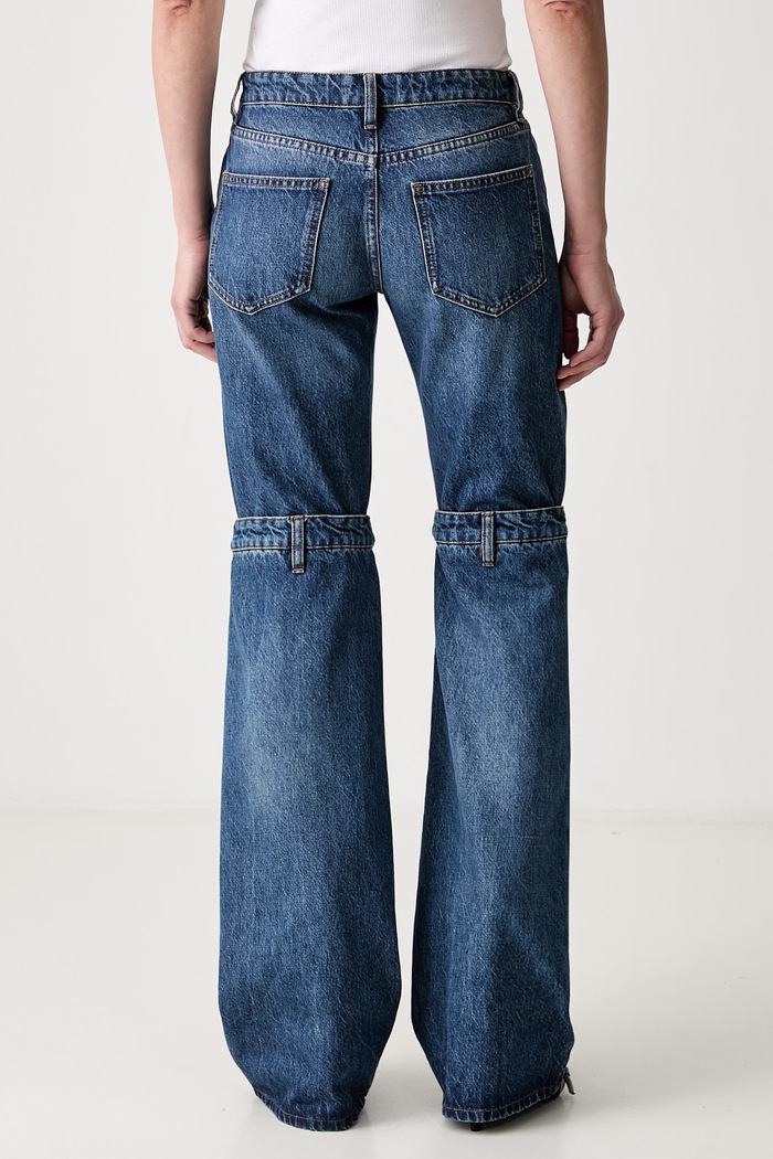 Oblečenie Rifle Coperni Open Knee Jeans COPP55252 modrá