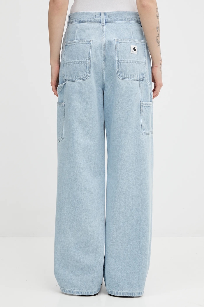 Одяг Джинси Carhartt WIP Jens Pant I032709.0135 блакитний