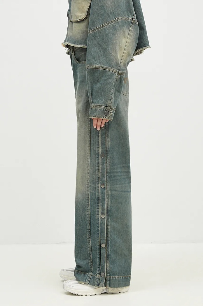 Martine Rose jeans Sports Jean 240WD02501 blue AW24