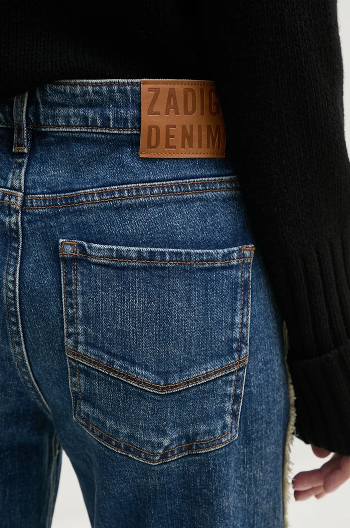 Džíny ZADIG&VOLTAIRE WWJE00265 modrá
