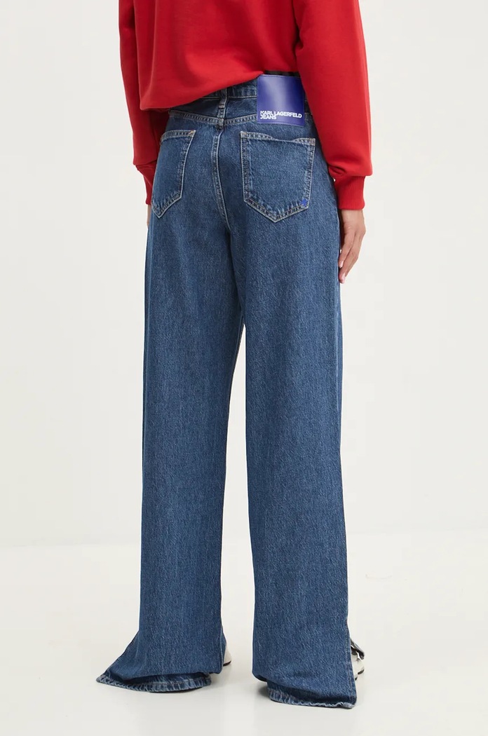Ρούχα Τζιν παντελόνι Karl Lagerfeld Jeans 246J1118 σκούρο μπλε