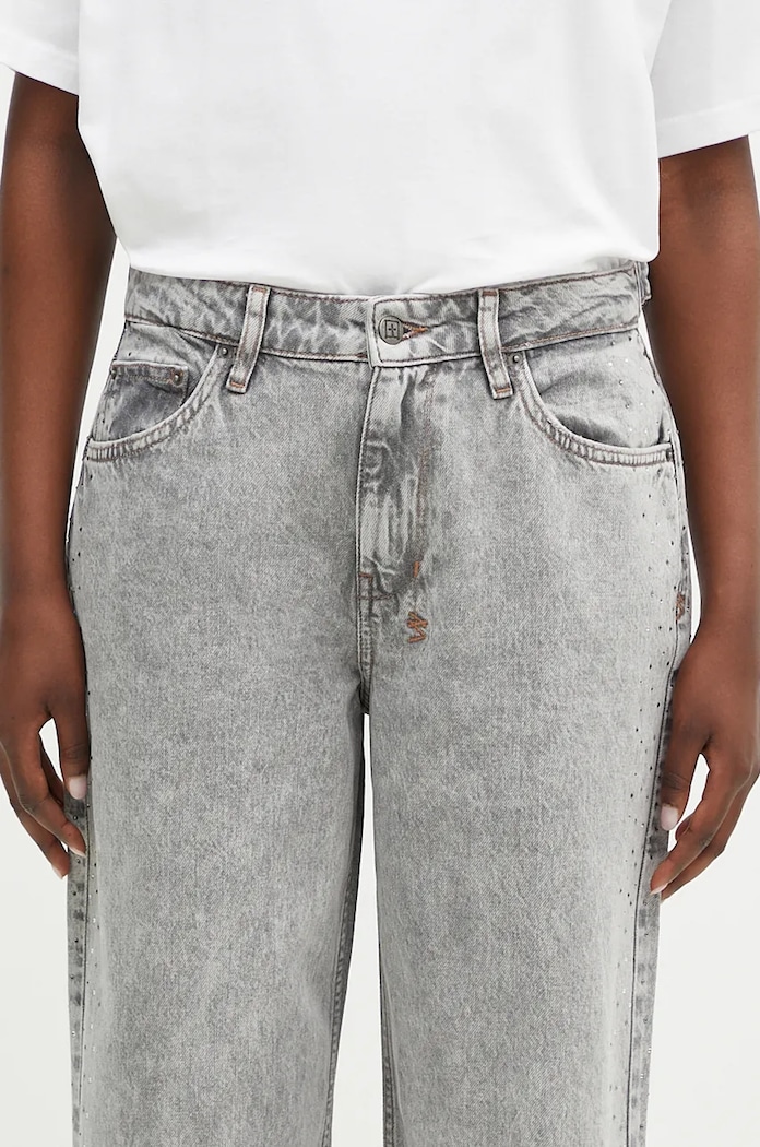 KSUBI jeans Low Rider Dime Krystal Trashed gray WFA24DJ008