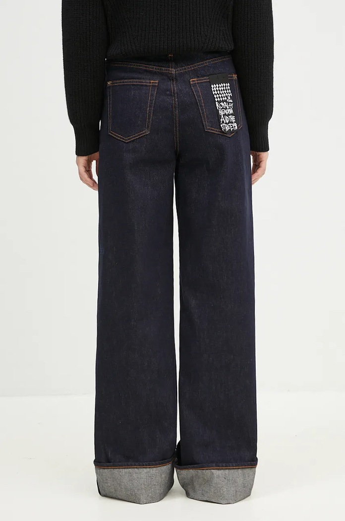 Odzież KSUBI jeansy Strider Cuff Original WFA24DJ016 granatowy