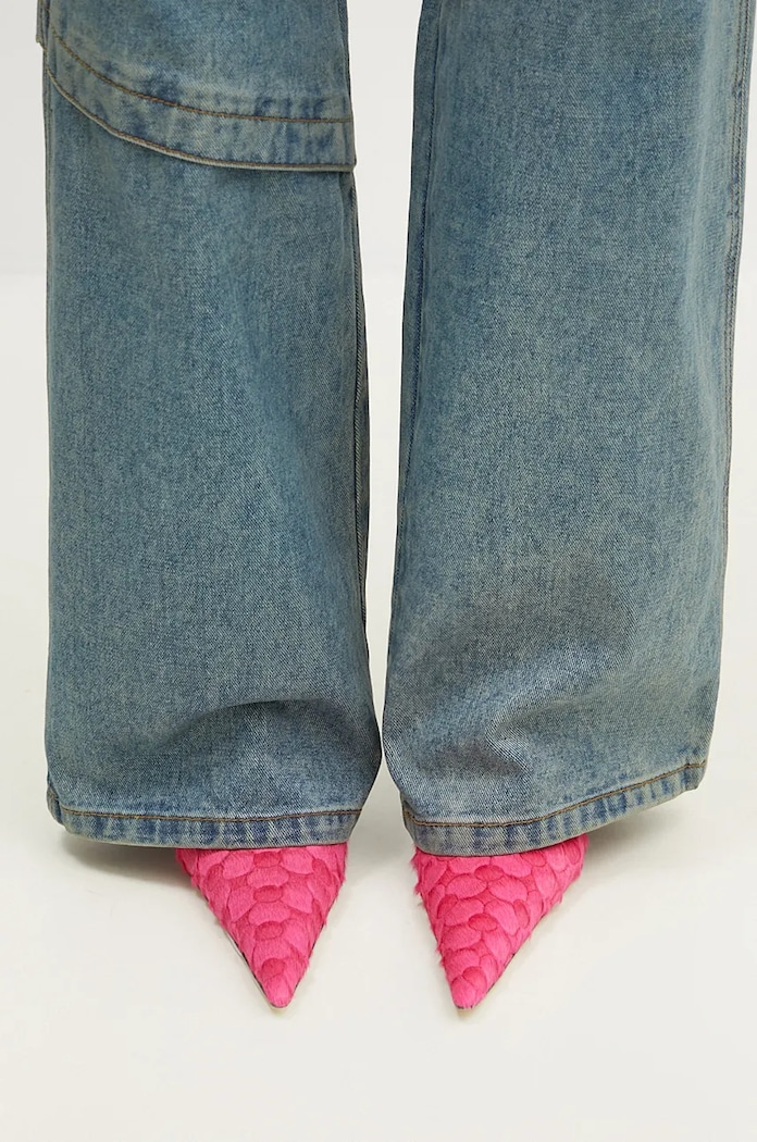 Andersson Bell jeans Layered Wide-Leg Jeans apa740m