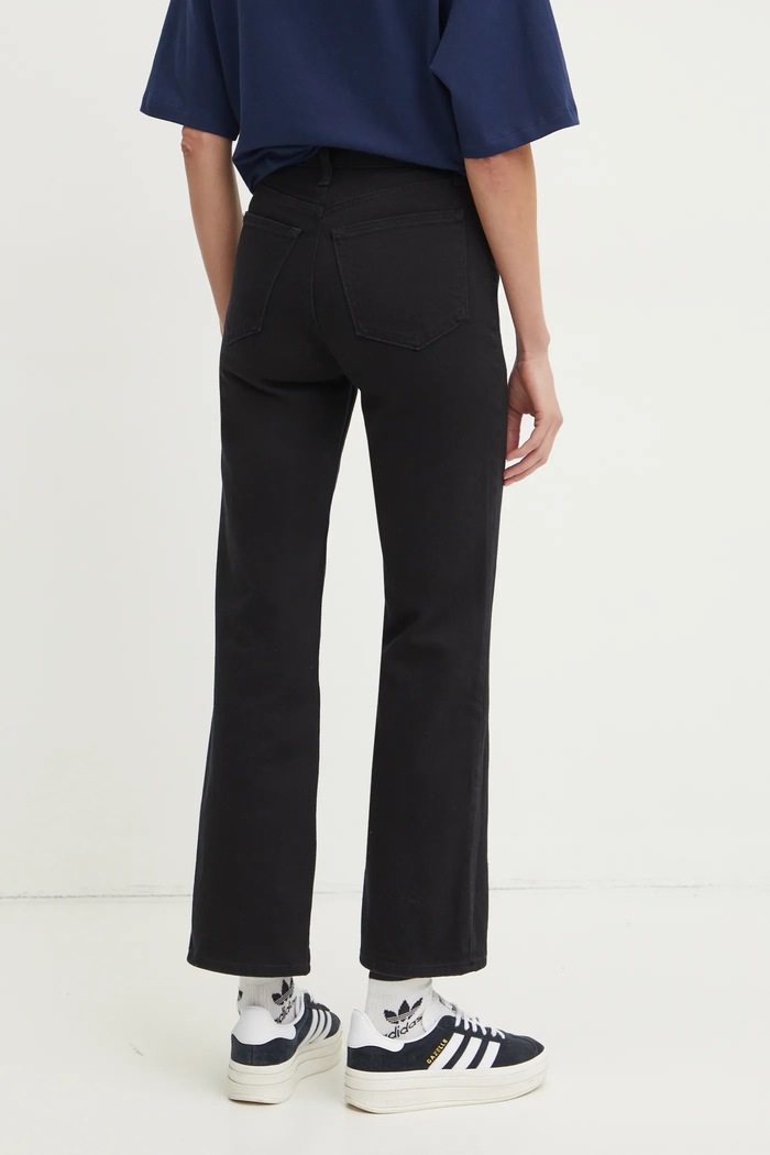 Oblečení Džíny Abercrombie & Fitch KI155.4650.975 černá