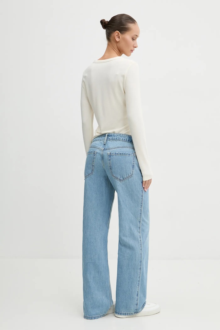 Дрехи Дънки Hollister Co. KI355.4374.278 син