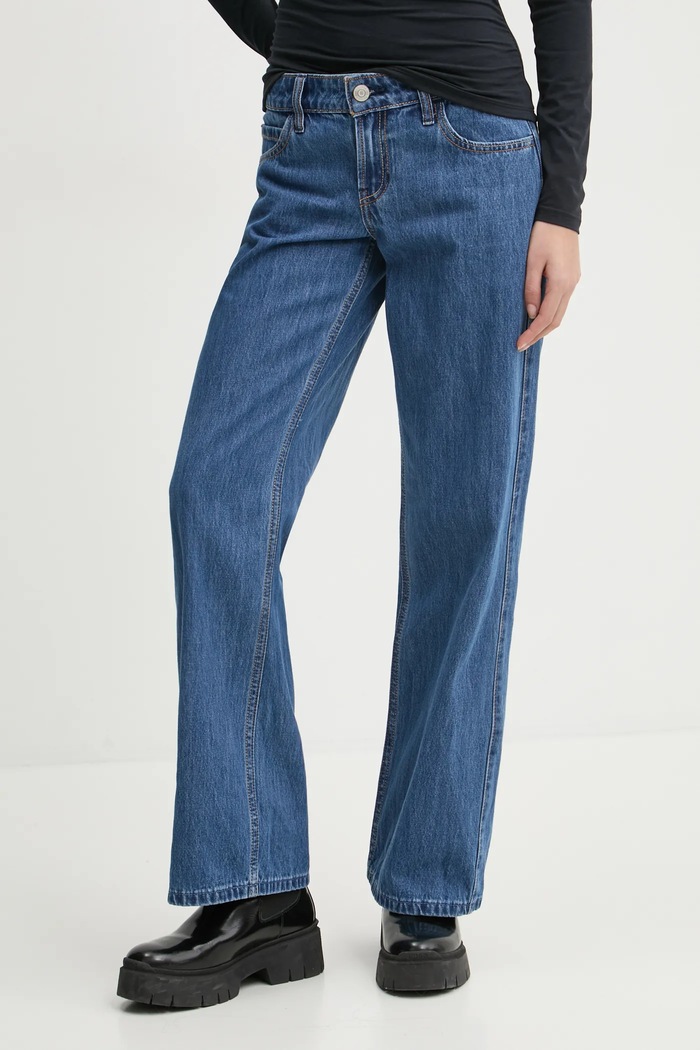 Hollister Co. jeansy niebieski KI355.4448.278