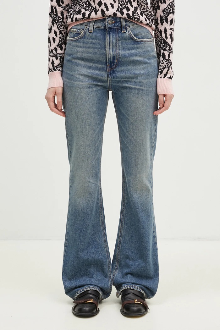 Fiorucci jeans Flared Low Rise Jeans low navy U01FPDJE083DN01DN02