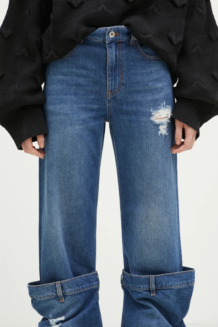 JW Anderson jeans Bucket Jeans navy DT0056.PG1164.804