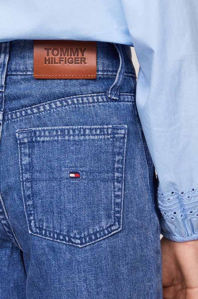 Παιδικά τζιν Tommy Hilfiger MABEL FRONT YOKE DENIM KG0KG08019.9BYH.110.122