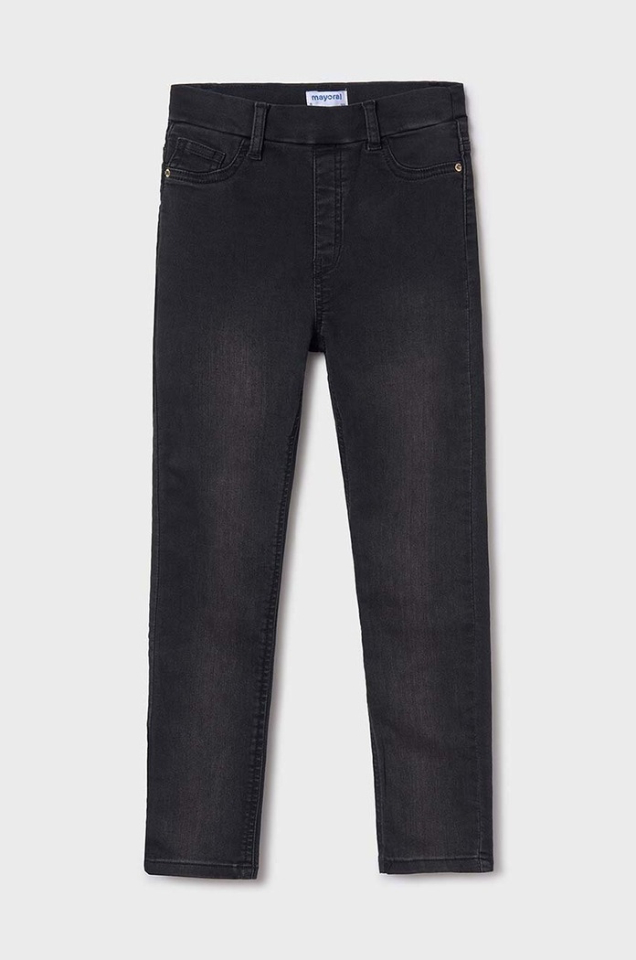 Mayoral jeans copii jeans basic Planet friendly negru 578.8C.Junior.9BYH