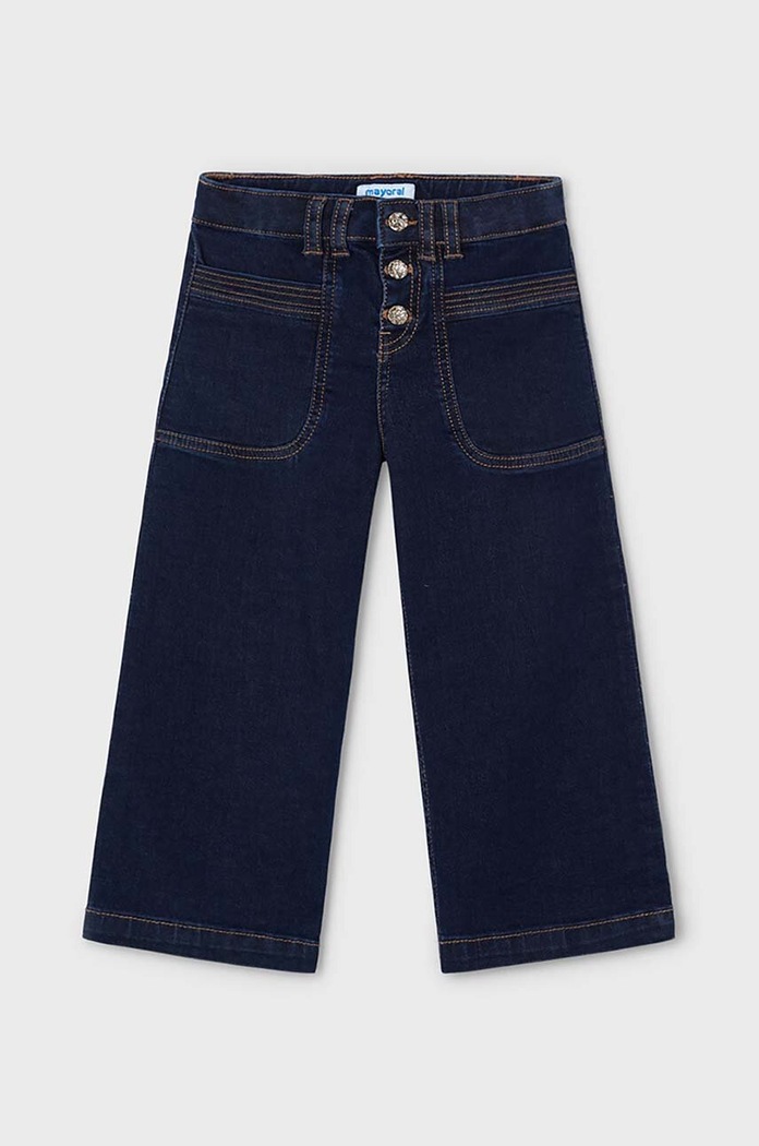 Mayoral jeansy dziecięce wide leg 4547.6D.Mini.9BYH granatowy AW24