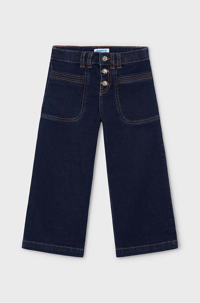 Mayoral jeansy dziecięce wide leg 4547.6D.Mini.9BYH granatowy AW24
