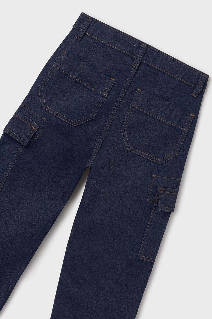 Mayoral jeans copii jeans cargo 7545.8C.Junior.9BYH bleumarin AW24