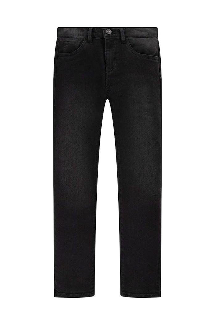 Dětské rifle Levi's 710 SUPER SKINNY JEAN s regulací černá 3E2702