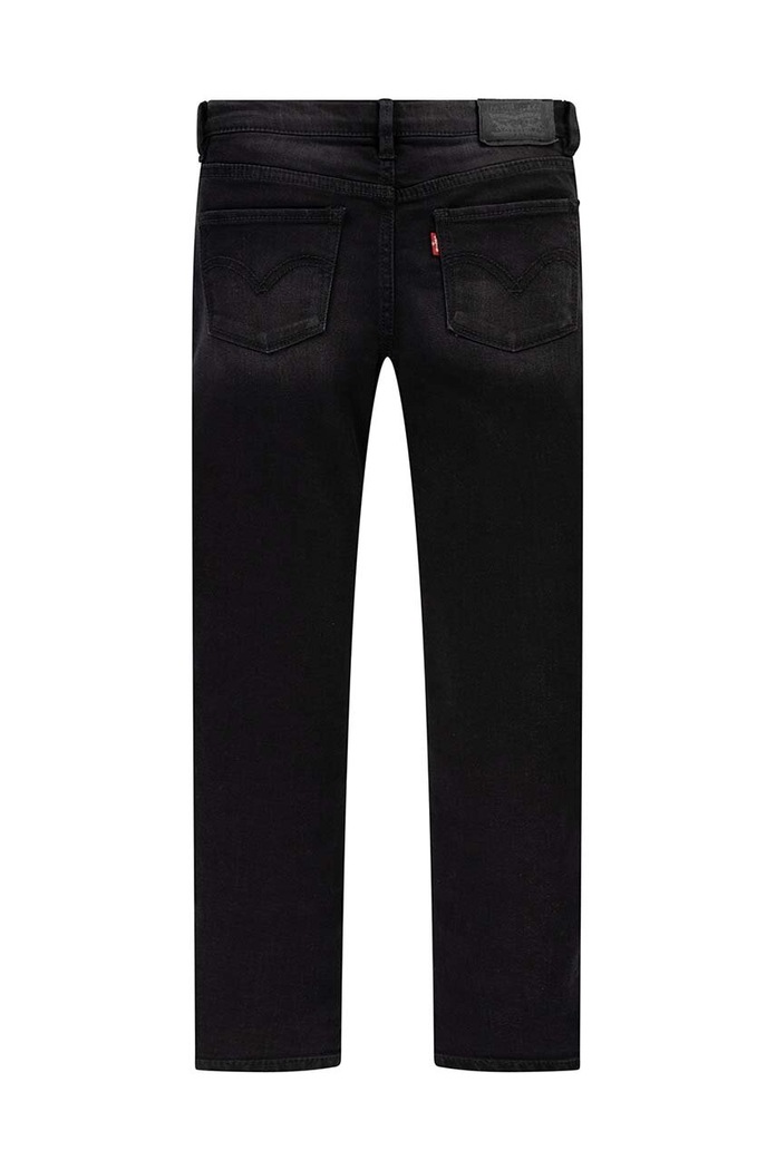 Dětské rifle Levi's 710 SUPER SKINNY JEAN 3E2702 černá AW24