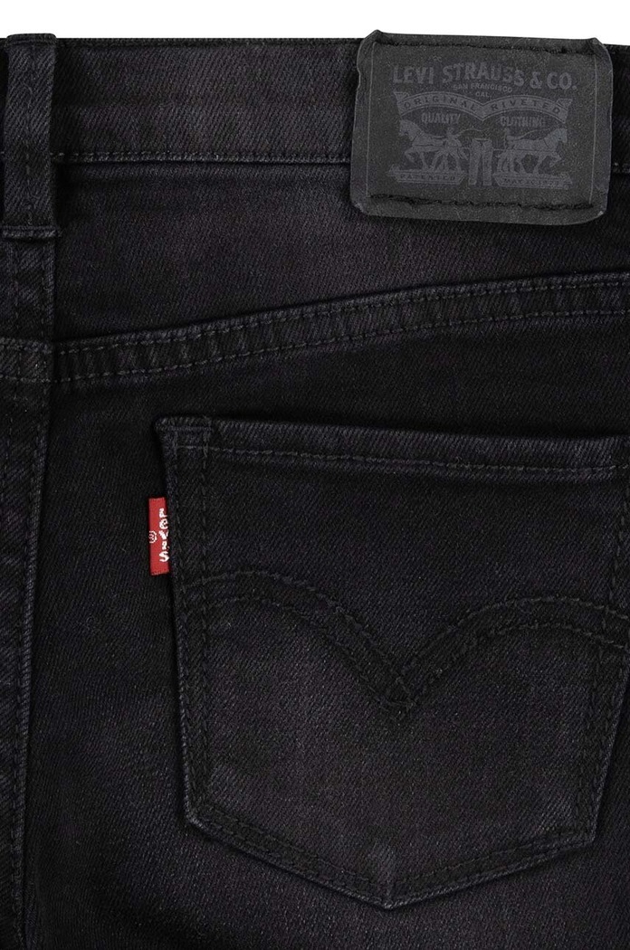 Dětské rifle Levi's 710 SUPER SKINNY JEAN 3E2702 černá
