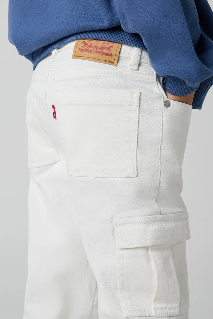 Dječje traperice Levi's 94 BAGGY CARGO 3EK991