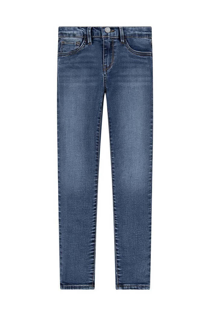 Levi's jeansy dziecięce 710 SUPER SKINNY Planet friendly granatowy 4EL190