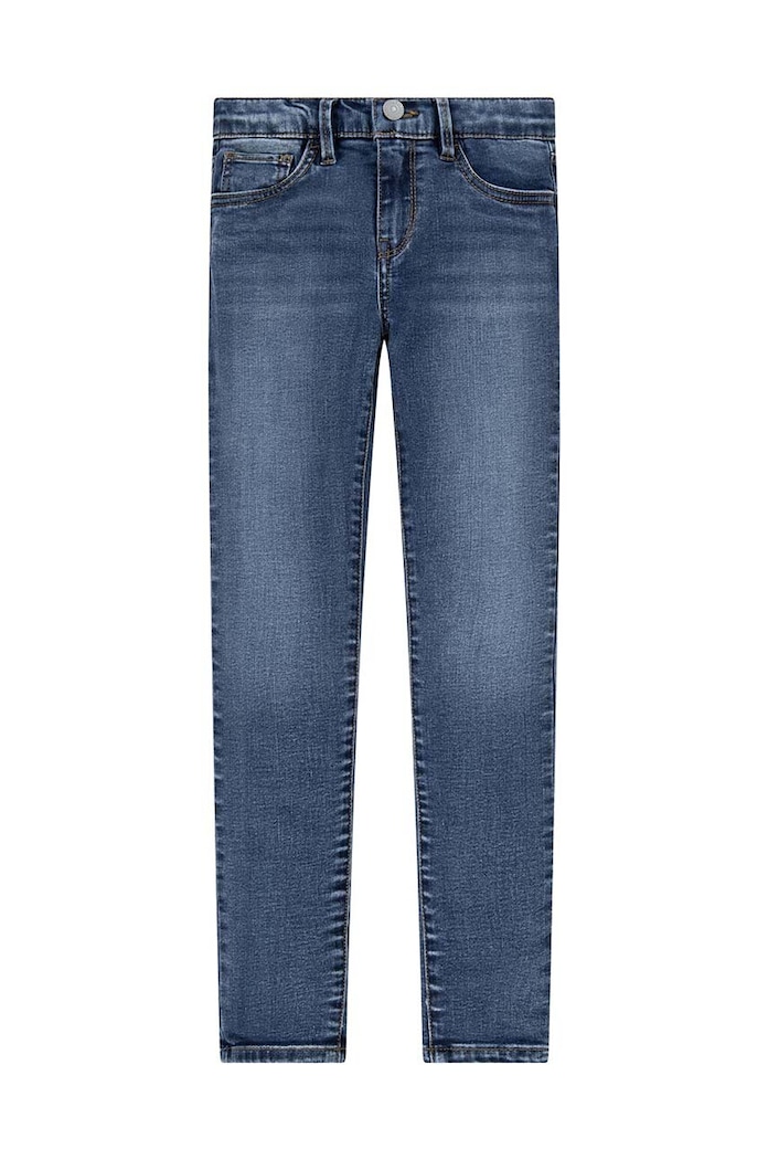 Levi's jeansy dziecięce 710 SUPER SKINNY Planet friendly granatowy 4EL190
