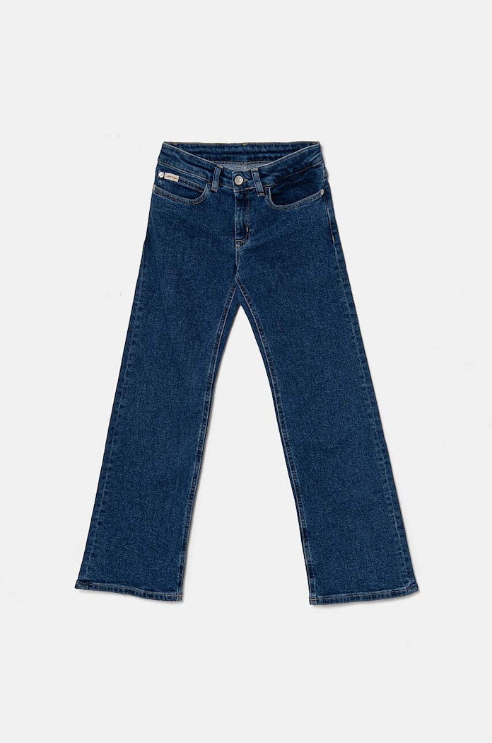 Dětské rifle Calvin Klein Jeans BOOTCUT AUTH CITY IG0IG02603.9BYH. modrá AW24