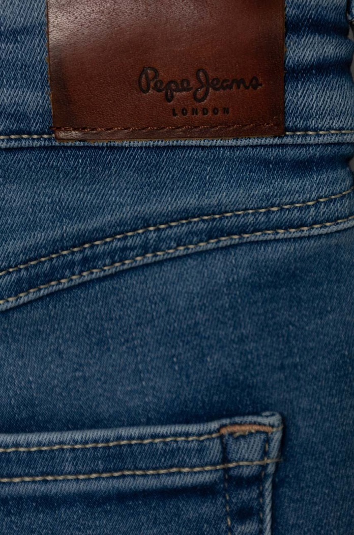 Dziewczynka Pepe Jeans jeansy dziecięce SLIM FIT FLARE HW PG201677IR2 niebieski