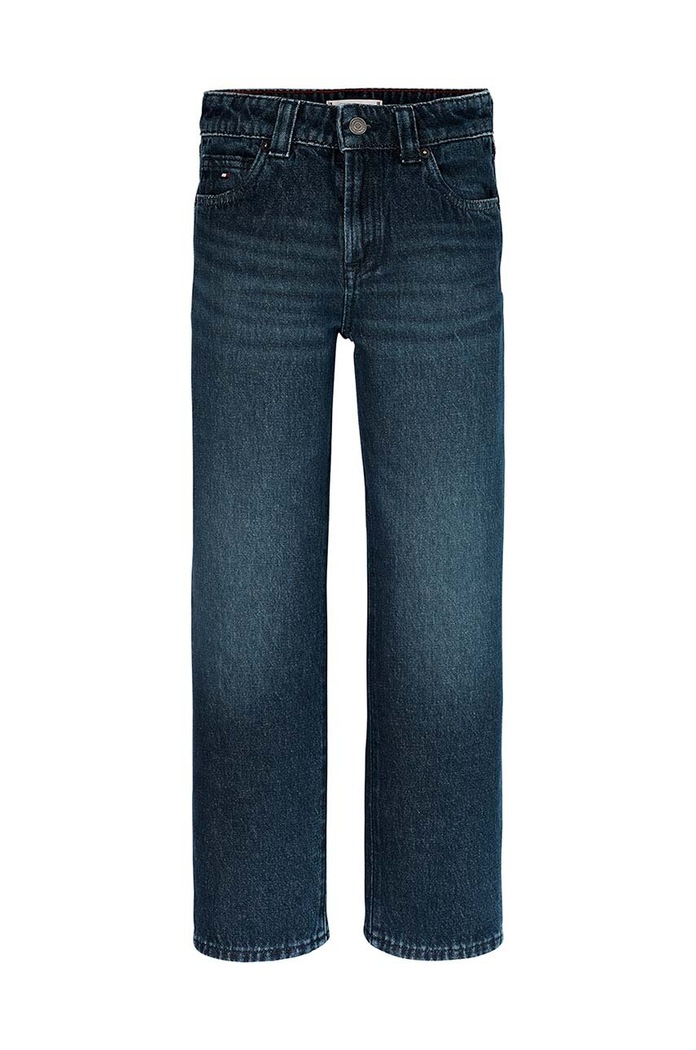 Detské rifle Tommy Hilfiger GIRLFRIEND KG0KG08148.9BYH. tmavomodrá AW24