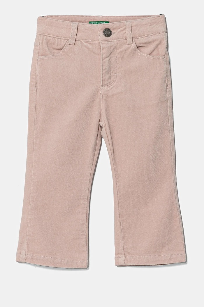 Dječje traperice United Colors of Benetton traperice roza 45D1GE02C.P.Seasonal