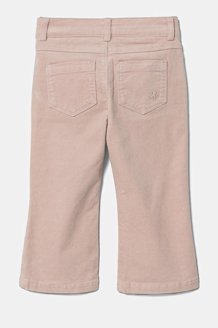Dječje traperice United Colors of Benetton 45D1GE02C.P.Seasonal roza AW24