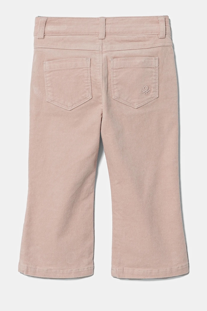 Dječje traperice United Colors of Benetton 45D1GE02C.P.Seasonal roza AW24
