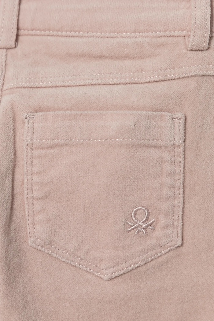 Dječje traperice United Colors of Benetton roza 45D1GE02C.P.Seasonal