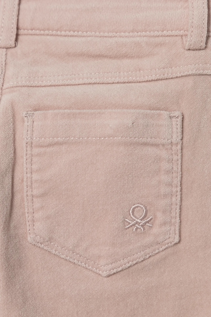 Dječje traperice United Colors of Benetton roza 45D1GE02C.P.Seasonal