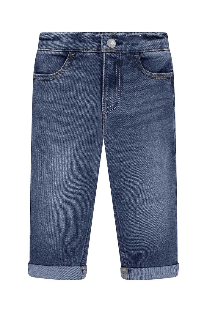 Traperice za bebe Levi's STAY LOOSE TAPER podesivo plava 6EL347