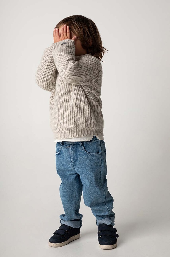 Donsje jeansy dziecięce Bennie Jeans Planet friendly niebieski 4075100.