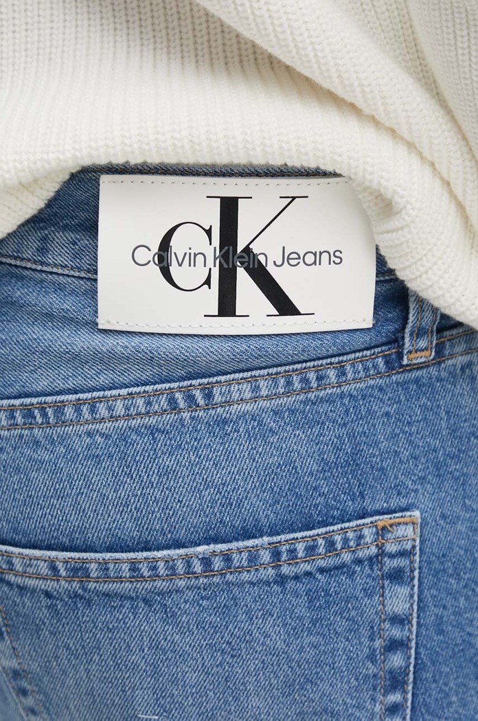 Kavbojke Calvin Klein Jeans modra J30J325724
