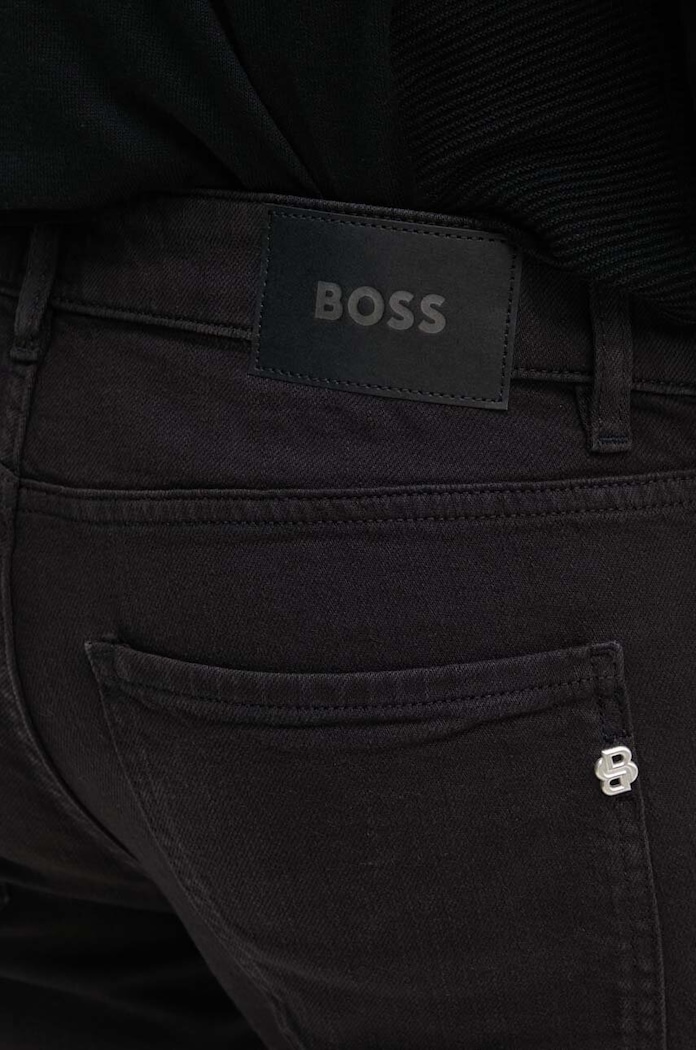 BOSS jeansy czarny 50520539