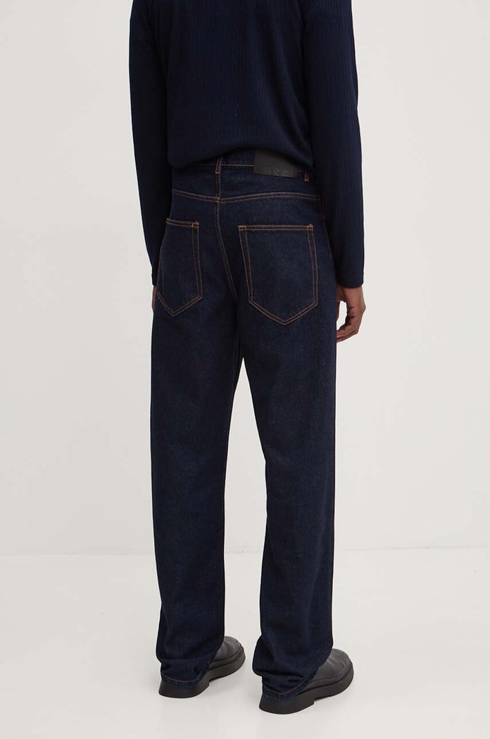 Îmbrăcăminte MSGM jeansi 3740MP233L.247599 bleumarin